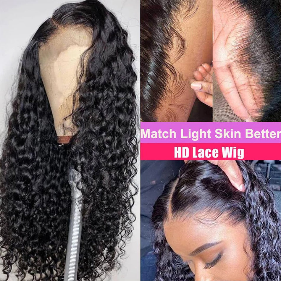 Women Deep Curly Lace Front Hair