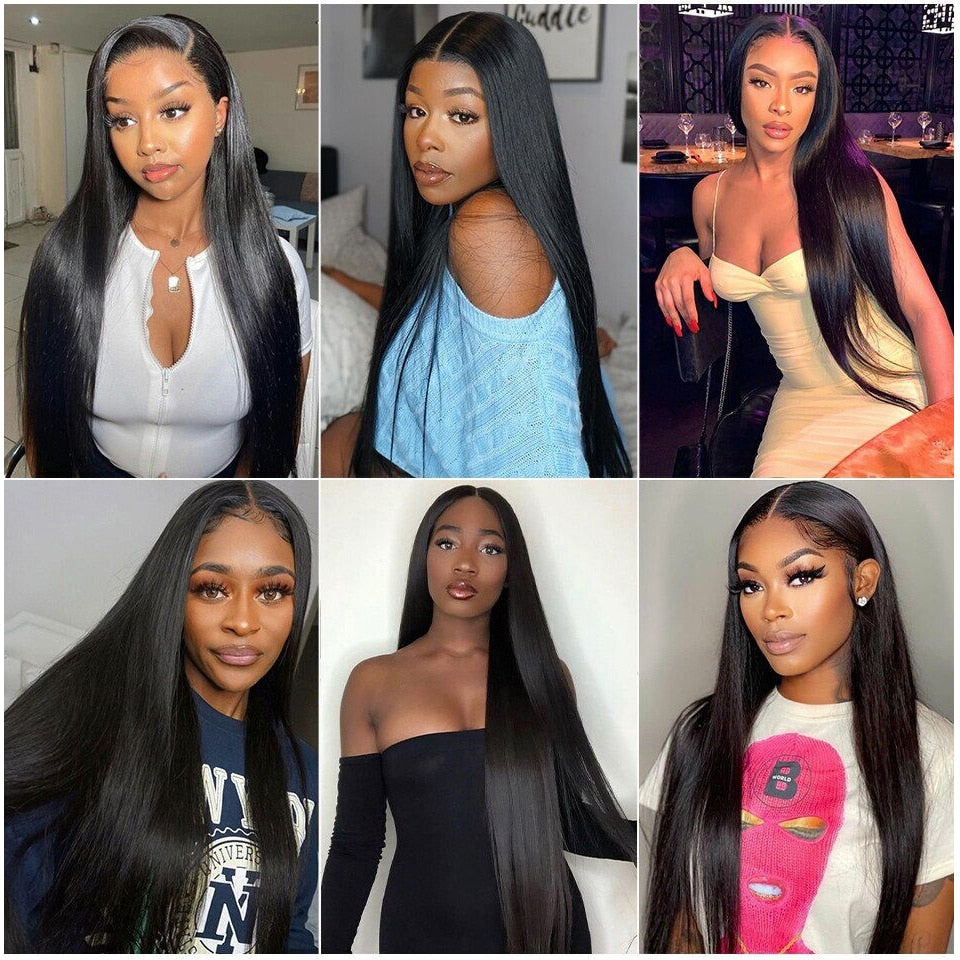 Brazilian Straight Frontal Closure